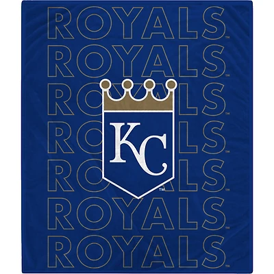 Kansas City Royals 60" x 70" Echo Wordmark Lightweight Blanket