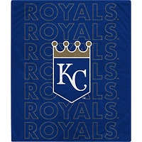 Kansas City Royals 60" x 70" Echo Wordmark Lightweight Blanket