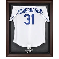 Vitrine de présentation du maillot encadré marron des Royals de Kansas City