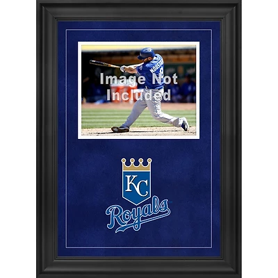 Cadre photo horizontal Kansas City Royals Deluxe encadré de 8 po x 10 po avec logo de l'équipe