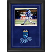 Cadre photo horizontal Kansas City Royals Deluxe encadré de 8 po x 10 po avec logo de l'équipe