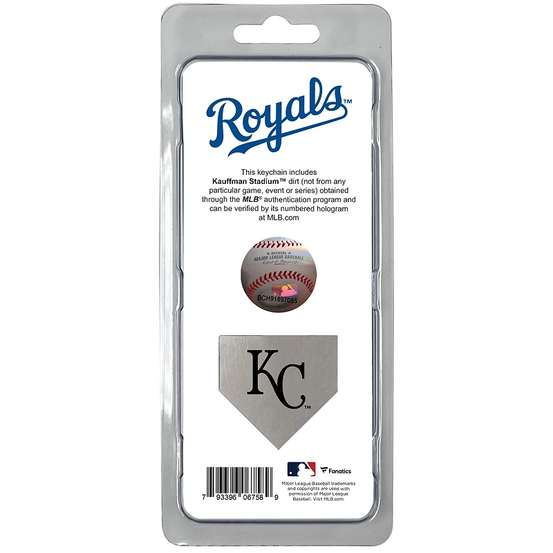 Kansas City Royals - Rempli de terre utilisée lors d'un match à domicile
