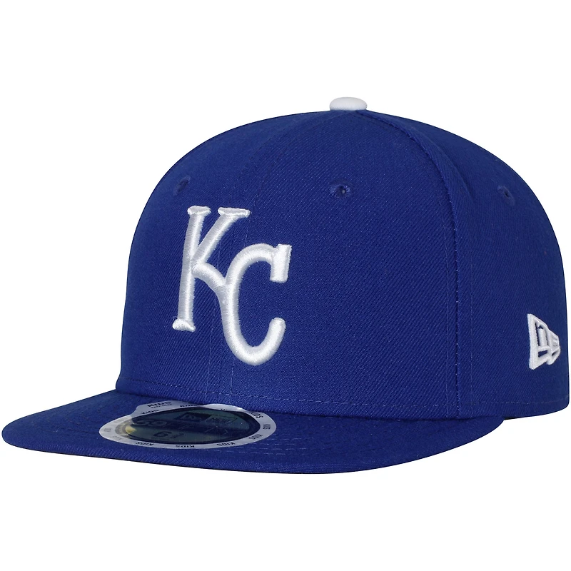 Kansas City Royals New Era Youth Game Authentic Collection On-Field 59FIFTY - Casquette ajustée Royal