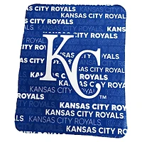 Couverture polaire classique Logo Brands Kansas City Royals 50" x 60"
