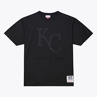 T-shirt noir Mitchell & Ness Kansas City Royals Cooperstown Collection Phantom pour homme