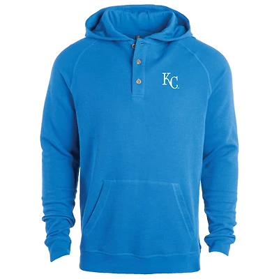 Sweat à capuche léger manches raglan pour homme Dunbrooke Royal Kansas City Royals Montana