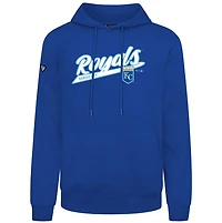 Sweat à capuche en polaire Levelwear Royal Kansas City Royals Podium pour homme
