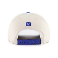 Men's '47 Cream/Navy Kansas City Royals Fiji Rope Hitch Adjustable Hat