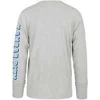 Men's '47 Gray Kansas City Royals Fair Ball Franklin Long Sleeve T-Shirt