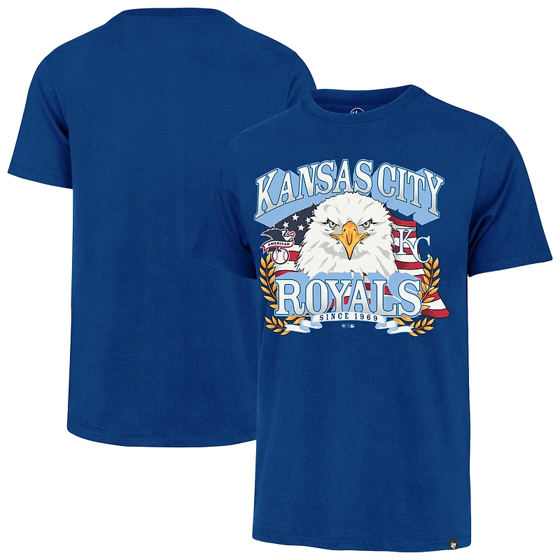 T-shirt homme '47 Royal Kansas City Royals Americana Eagle