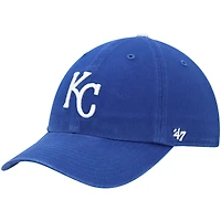 Casquette réglable '47 Royal Kansas City Royals Clean Up pour homme