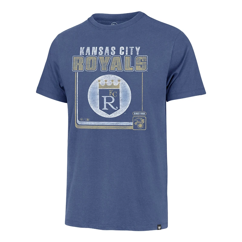 T-shirt '47 Royal Kansas City Royals Cooperstown Collection Borderline Franklin pour homme