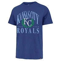 Men's '47 Royal Kansas City Royals Pitchout Franklin T-Shirt