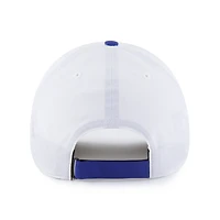 Men's '47 White/Royal Kansas City Royals Vista Mini Clean Up brrr° Adjustable Hat