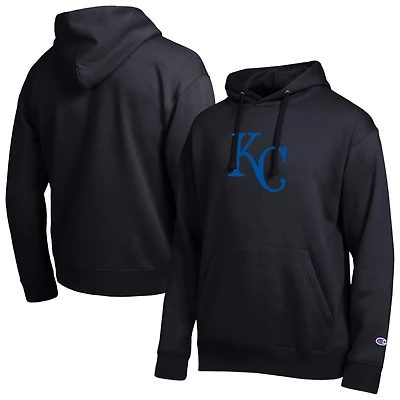 Men's Champion Black Kansas City Royals All Star Embroidered Logo Hoodie