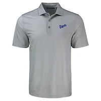 Men's Cutter & Buck Gray Kansas City Royals Pike Eco Shadow Check Print