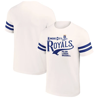 Men's Darius Rucker Collection by Fanatics Cream Kansas City Royals Yarn Dye Vintage T-Shirt