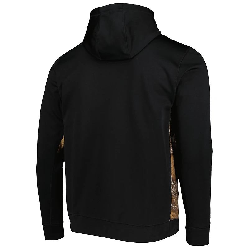 Chandail à capuchon Dunbrooke Rangers des Kansas City Royals pour homme, noir/camouflage