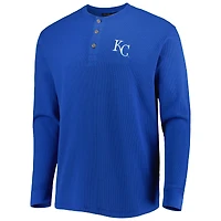 T-shirt à manches longues Dunbrooke Kansas City Royals Royal Maverick pour homme