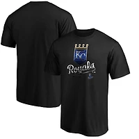 Men's Fanatics Black Kansas City Royals Midnight Mascot T-Shirt