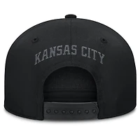 Casquette ajustable Fanatics noire pour homme des Royals de Kansas City