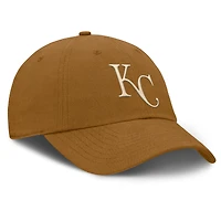 Men's Fanatics Brown Kansas City Royals Act Natural Chopper Adjustable Hat