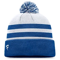 Men's Fanatics Gray Kansas City Royals Cuffed Knit Hat with Pom