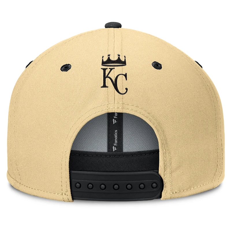 Men's Fanatics Khaki Kansas City Royals Duel Adjustable Hat