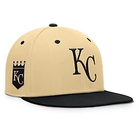 Men's Fanatics Khaki Kansas City Royals Duel Adjustable Hat