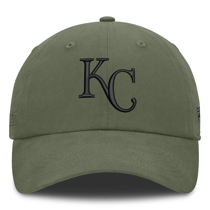 Men's Fanatics Olive Kansas City Royals Pine Rider Adjustable Hat