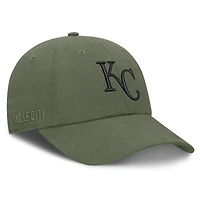 Casquette ajustable Fanatics Olive Kansas City Royals Pine Rider pour homme