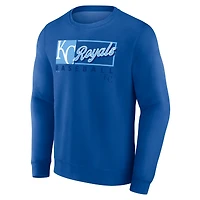 Sweat-shirt en polaire Fanatics Royal Kansas City Royals Focus pour hommes