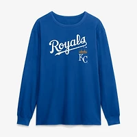 T-shirt à manches longues pour homme Fanatics Royal Kansas City Royals Lock-Up Legacy