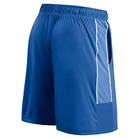 Men's Fanatics Royal Kansas City Royals Win The Match Defender Shorts