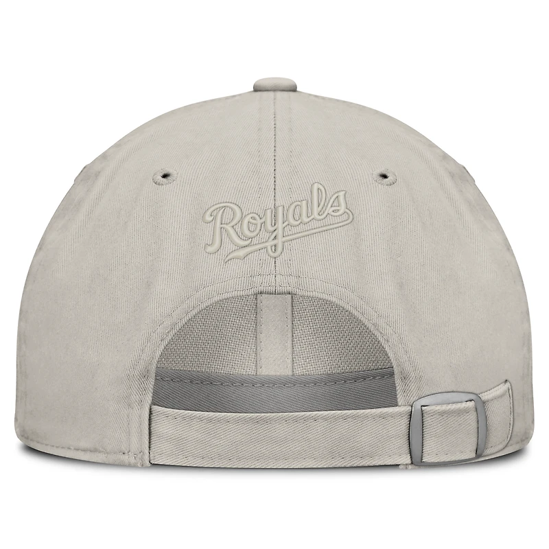 Men's Fanatics  Stone Kansas City Royals Tinge Adjustable Hat