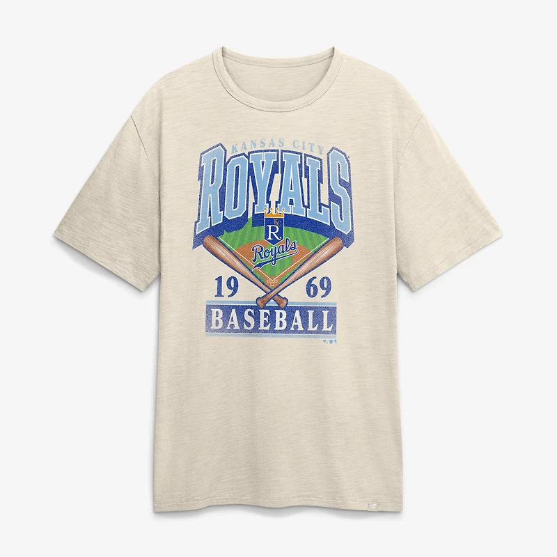 Men's Fanatics Tan Kansas City Royals Stadium Slub T-Shirt