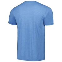 Men's Homage Light Blue Kansas City Royals Doodle Collection Forever Royal Tri-Blend T-Shirt