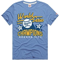 Men's Homage  Light Blue Kansas City Royals Hyper Local Refresh T-Shirt