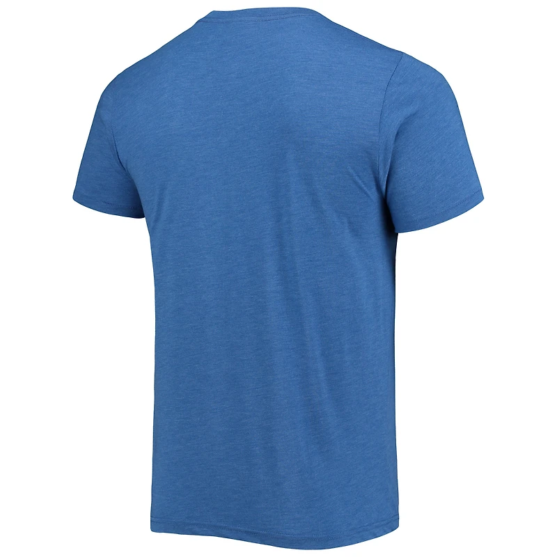 Hommage pour hommes Salvador Perez Royal Kansas City Royals Caricature T-shirt à trois mélanges