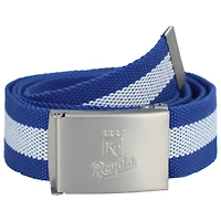 Ceinture en tissu Kansas City Royals pour homme