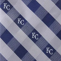 Cravate tissée à carreaux pour homme des Royals de Kansas City