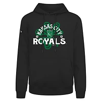 Sweat à capuche noir pour homme Kansas City Royals St. Patrick's Day Podium Shamrock