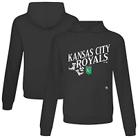 Men's Levelwear Black Kansas City Royals St. Patrick's Day Relay Boots Pullover Hoodie