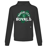 Sweat à capuche noir pour homme Kansas City Royals St. Patrick's Day Relay Shamrock