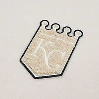 Men's Levelwear Khaki Kansas City Royals Contact Oversized Pullover Hoodie