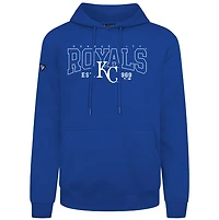 Men's Levelwear Royal Kansas City Royals Accolade Podium Textbook Pullover Hoodie