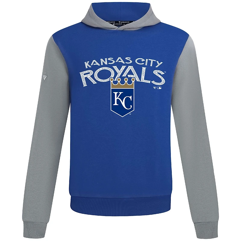 Sweat à capuche Levelwear Royal Kansas City Royals Accolade Ultimate Mission pour homme