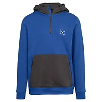 Sweat à capuche zippé quart de tour Chicane Insignia 2.0 pour homme Levelwear Royal Kansas City Royals