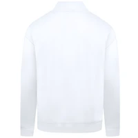Men's Levelwear  White Kansas City Royals Cooperstown Collection Murray Quarter-Zip Sweatshirt