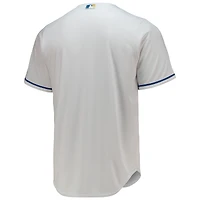 Men's Majestic White Kansas City Royals Team Official Jersey